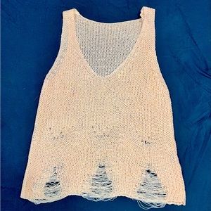 SHEIN sheer top / Medium / Delicate